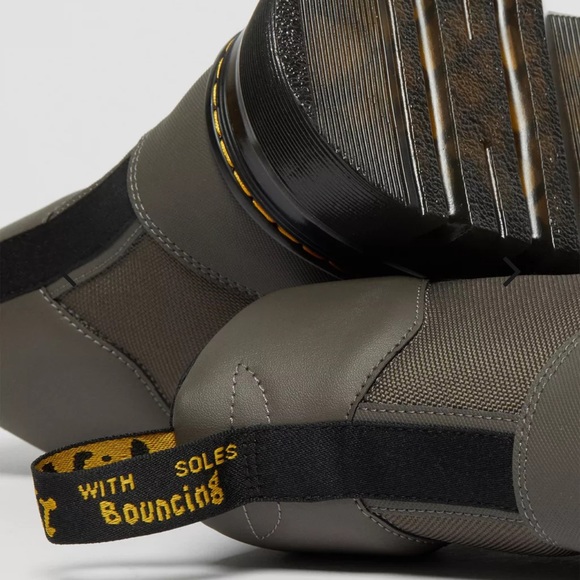 NWT Dr. Martens Tarik Utility Boots (unisex) Gunmetal AJAX+EX TOUGH 50/50+HYDRO - Picture 10 of 16